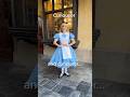 Meeting Alice in EPCOT 💙 Walt Disney World @DisneyUK ​
