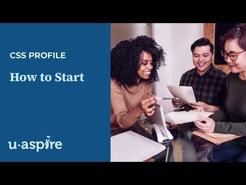 How to start the CSS Profile [25-26 Form]