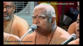 193-19th Ashtapadi...Udayalur Kalyanaraman - Alangudi Radhakalyanam 2016