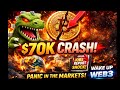 Bitcoin LOSES $70K Support!? 😱 Markets on Edge | Jobs Report SHOCK & Global Chaos | Wake Up Web3