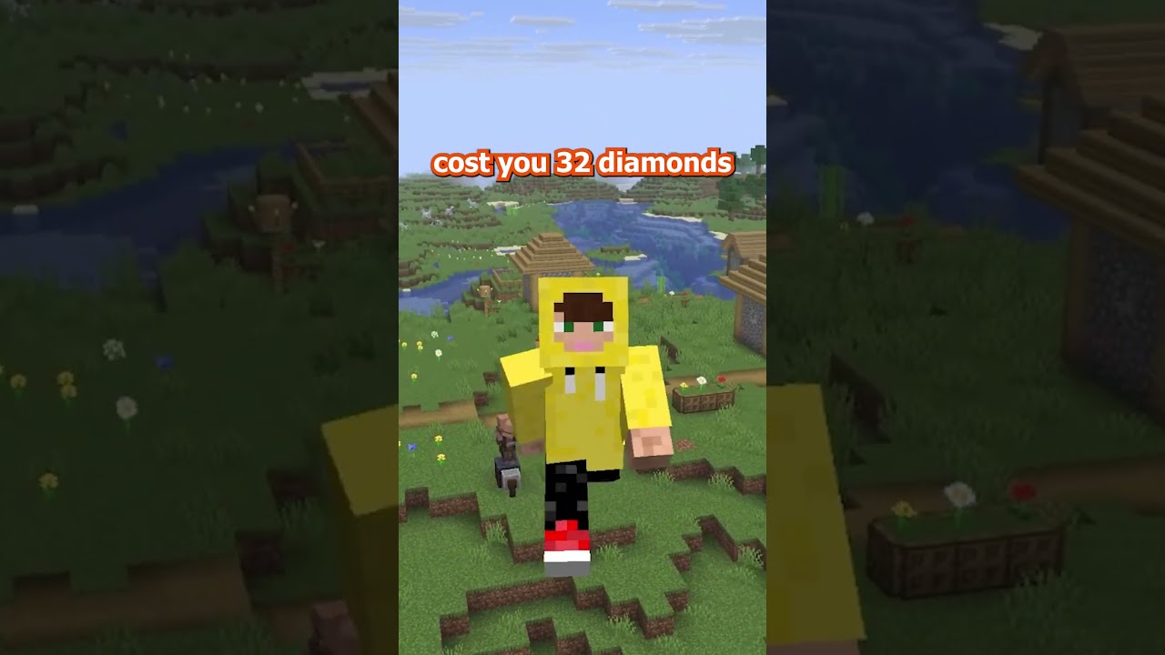 some minecraft villager trades are WAY too OP...  #minecraft