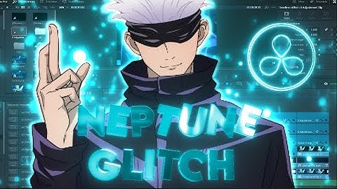 NEPTUN GLITCH - Davinci Resolve - AMV Tutorial - 300 sub special!