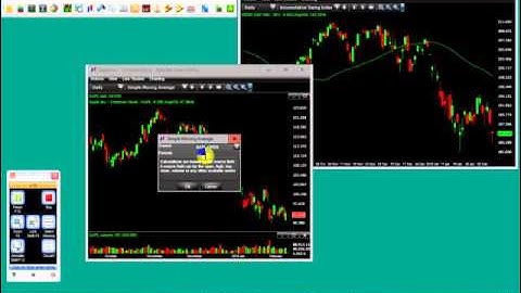 setting a chart Sterling Trader