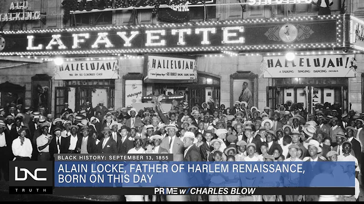 Alain Locke, Father of Harlem Renaissance, Was Bor...