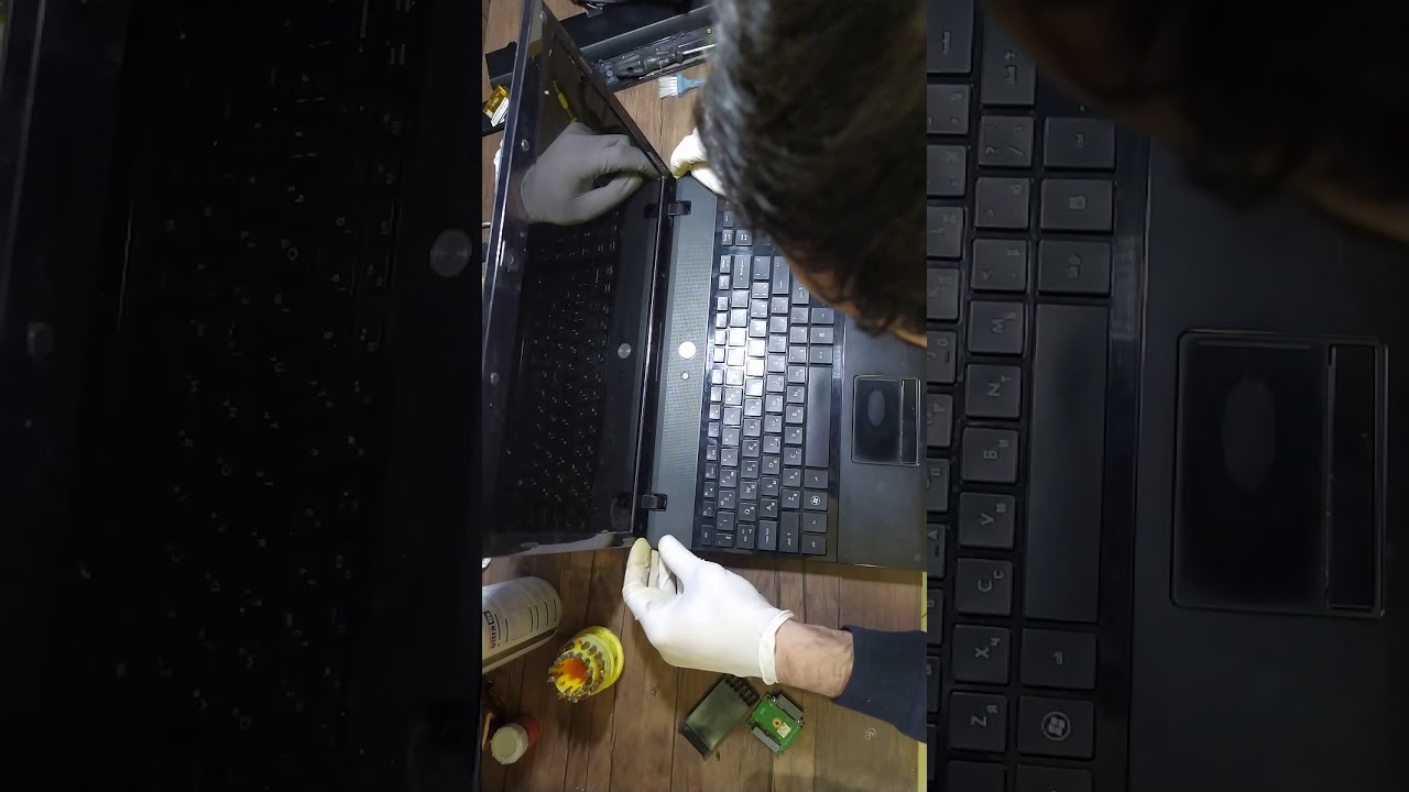 Разборка HP ProBook 4510S / Disassembly of HP ProBook 4510S