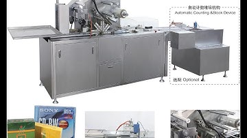 BOPP Film Perfume Box Packing Equipment Automatic Cellophane Wrapping Machine