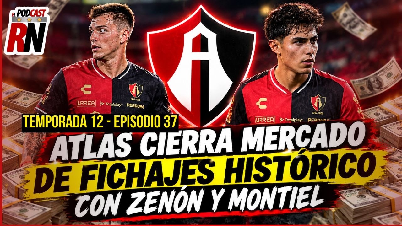 ATLAS🔴⚫ cierra un HISTÓRICO mercado de FICHAJES con llegada de ELÍAS MONTIEL🇲🇽 y KEVIN ZENÓN🇦🇷