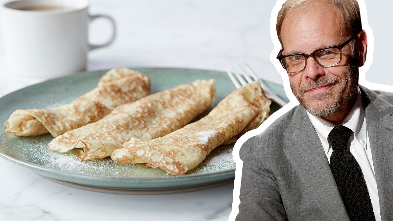 Alton Brown Makes Crepes 3 Ways | Good Eats | Food Network