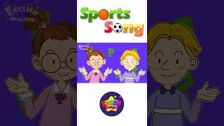 Sports Song - Educational Children Song - Learning English Sports for Kids #shorts