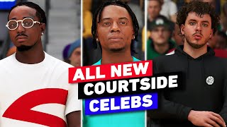 NBA 2K24 - All New Celebrities Added Courtside (PS5)