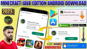 🎮 MINECRAFT JAVA EDITION ANDROID DOWNLOAD | HOW TO DOWNLOAD MINECRAFT JAVA EDITION IN MOBILE