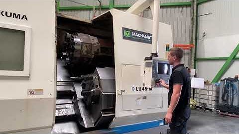 OKUMA LU-45M CNC Lathe C-Axis OSP CNC Drehmaschine Draaibank 6228 2-2 heavy duty lathe MACH4METAL