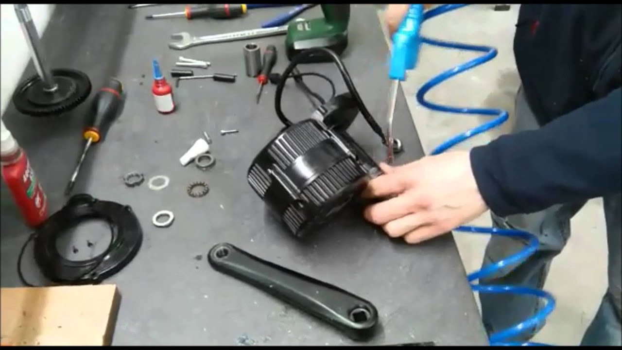 modifica vpm motore centrale bafang - YouTube