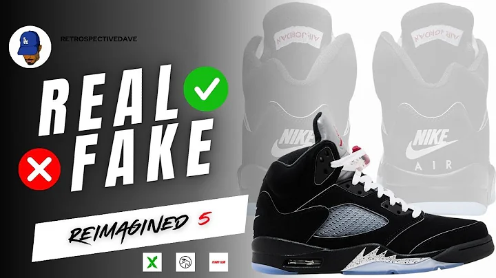 Jordan 5 'Metallic' Reimagined Real vs Fake - All Signs To Look For