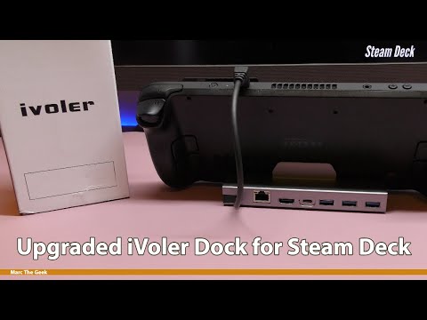 Upgraded iVoler Dock for Steam Deck