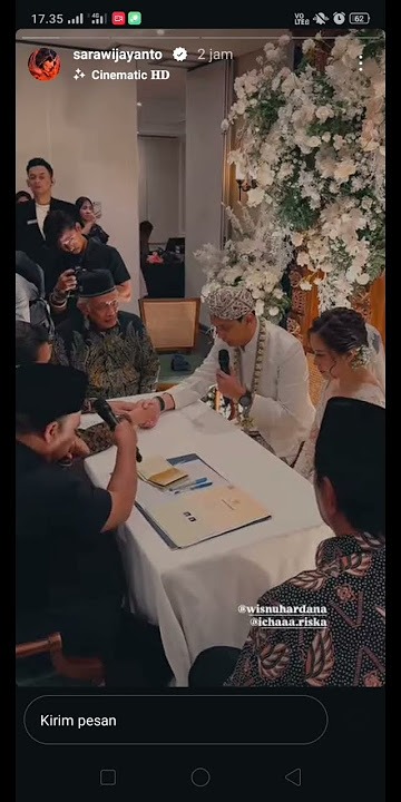 HAPPY WEDDING MAS NUNU || WISNU HARDANA DIARY MISTERI SARA || ALHAMDULILLAH MUALAF YA