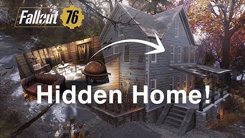 Hidden Immersive Safehouse Build Fallout 76 CAMP Tutorial