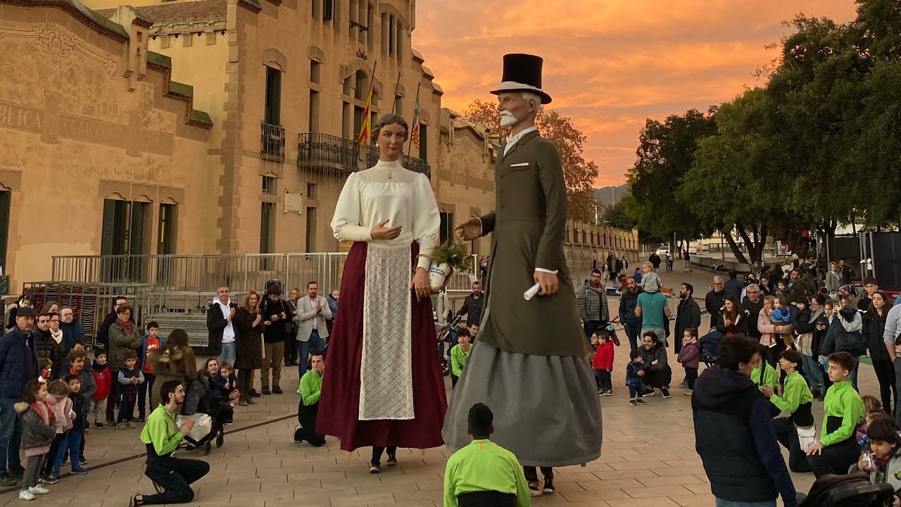 Gegants de Les Franqueses del Vallès - Fira de Nadal de Les Franqueses del Vallès (22/12/2023)