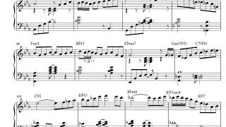 Just the Way You Are. Arranged for solo piano, with music sheet. chords