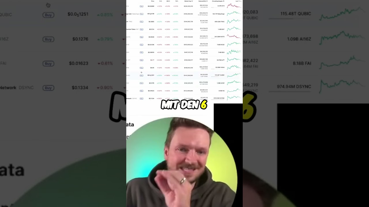 Krypto-Strategie 2024: 6 Coins für hohe Rendite? 