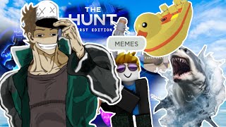 ROBLOX The Hunt Funny Moments (MEMES)
