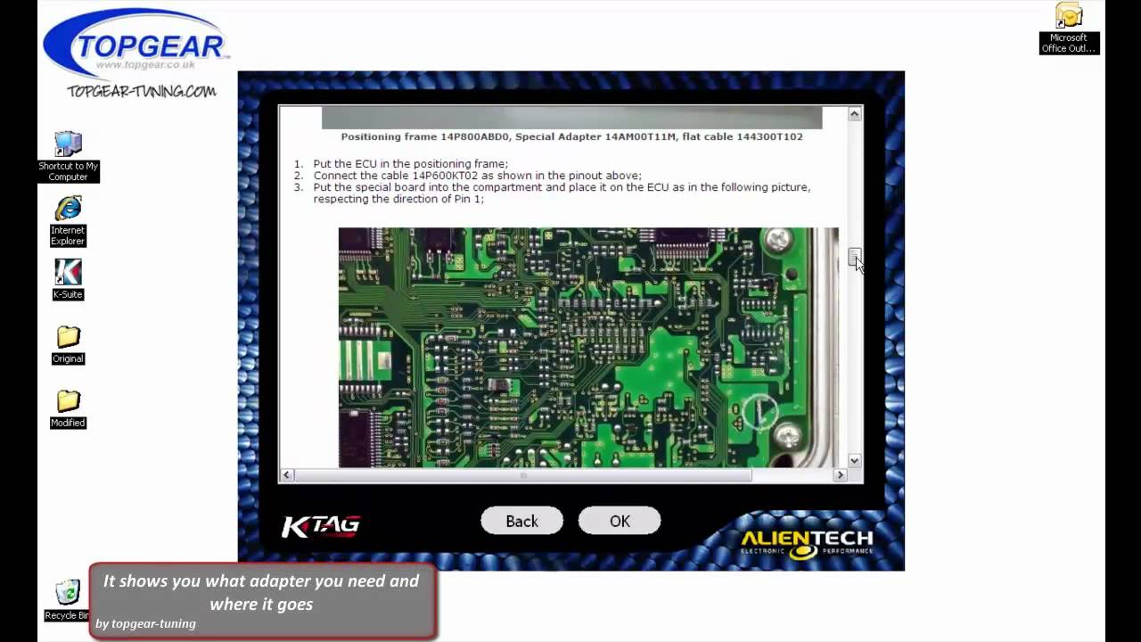 Ktag Reading demonstration on a Denso ECU - YouTube