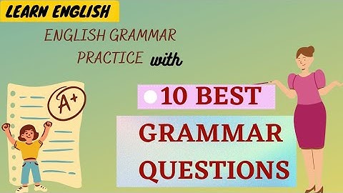 10 ENGLISH MISCELLANEOUS GRAMMAR QUESTIONS | ENGLISH GRAMMAR PRACTICE | MAMTA AGRAWAL