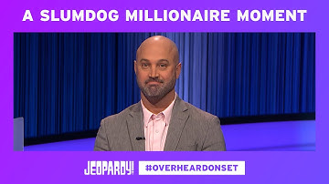 A Slumdog Millionaire Moment | Overheard on Set | JEOPARDY!
