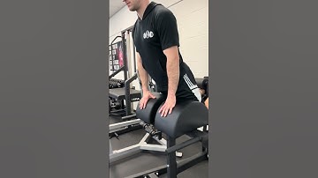 90 degree hyper machine Nordic hamstring curls