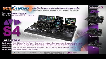 Promo  AVID S4 Console _ Sesaudio