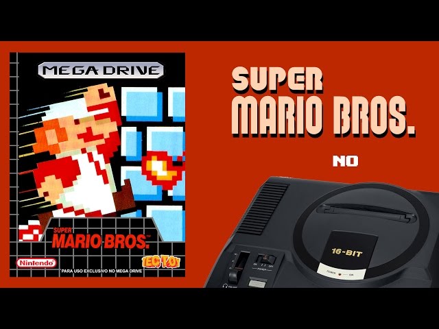 Jogo Super Mario Bros. - Mega Drive - Sebo dos Games - 10 anos!