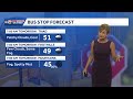 Cooler mornings ahead this week, dry skies continue for now