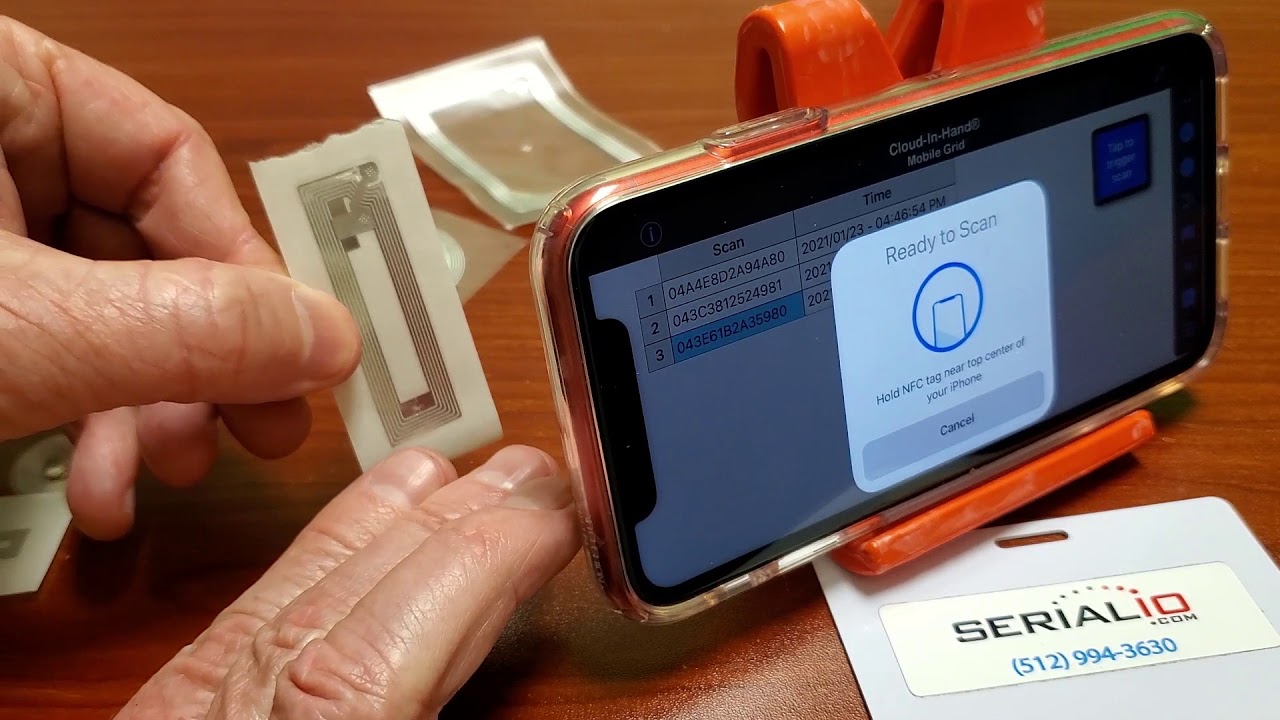 Iphone Built-In Rfid-Nfc Read Distance Varies Based On Inlay/Tag Antenna Size