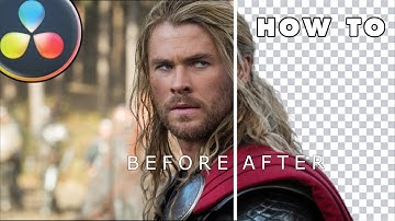 Remove The Background From Videos in DaVinci Resolve | Magic Mask | Davinci Resolve Tutorial