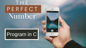 "The Quest for Perfection: Perfect Number Program in C #cprogramming #numbers #perfect #learning