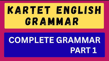 TET EXAM English Grammar  Last  Minute revision part 1