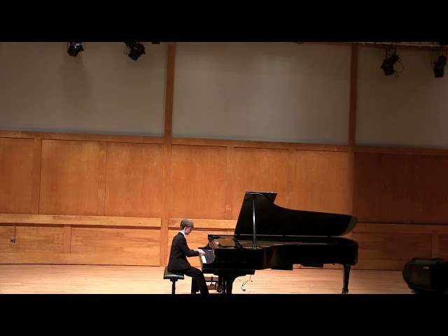 Gabriel Loizides at SMTF Honors Concert June 2025