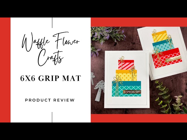 Waffle Flower Crafts – Grip Mats Launch Party + GIVEAWAY
