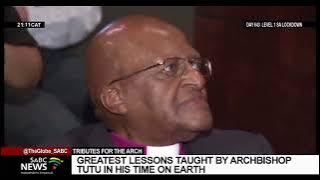 Desmond Tutu I Greatest lessons taught by the Archbishop: Rev. Stanley Mogoba