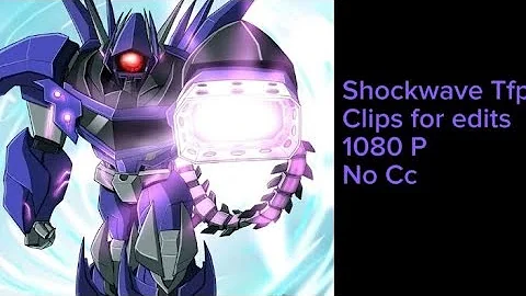 Transformers Prime || Shockwave Scene pack || No CC || 1080p