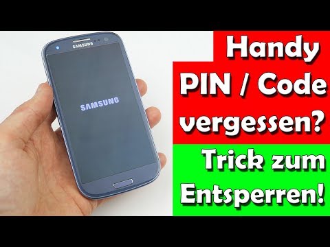 Handy PIN Code vergessen? - PIN umgehen mit Hard Reset für Android Smartphones | Anleitung