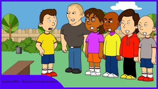 Caillou Steals Troublemakers's Junk Food/Ungrounded