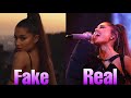 Ariana grande autotune vs real voice