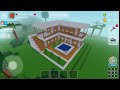 Block craft 3d  how to build a large modern house tutorial easy 114