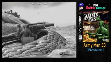 Army Men 3D (PS1 Games)