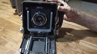 Linhof Technika IV 4x5 vs Wista 45 large format folding cameras