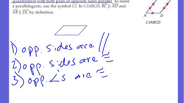 7 2 Properties of Parallelograms Part 1