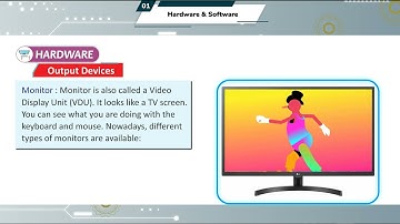 Ch 1 | Computer | Class 3 | Hardware and Software  | For children