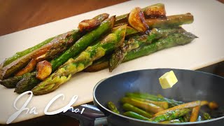 Korean Style Stir-Fried Asparagus