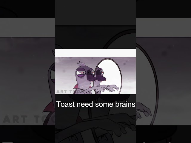 Zombie Disguised Toast looking for brains | Goose Goose Duck Animation class=